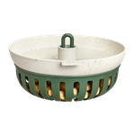 essential mangeoire station 16cm leaf green